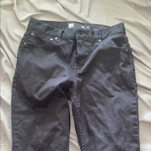 Slim fit black jeans size 10